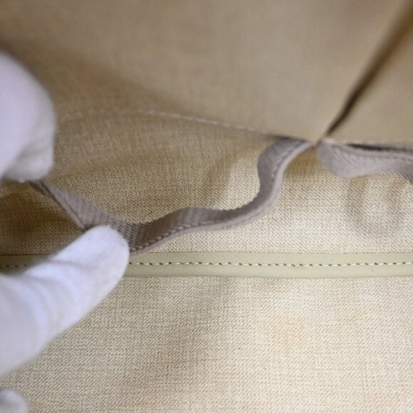 LOUIS VUITTON LV Logo Deauville Hand Bag Monogram Leather Brown M47270 75TA001 - Picture 13 of 16